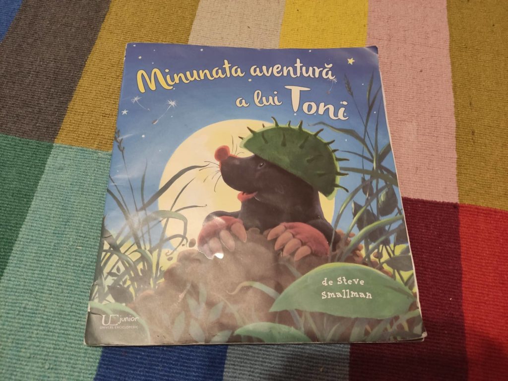 carti de citit pentru copii 1-2 ani: minunata aventura a lui Toni