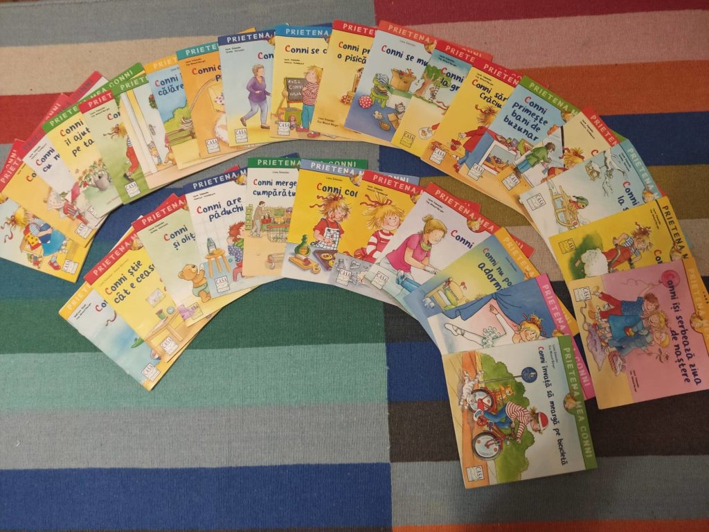 carti de citit pentru copii - carti conni