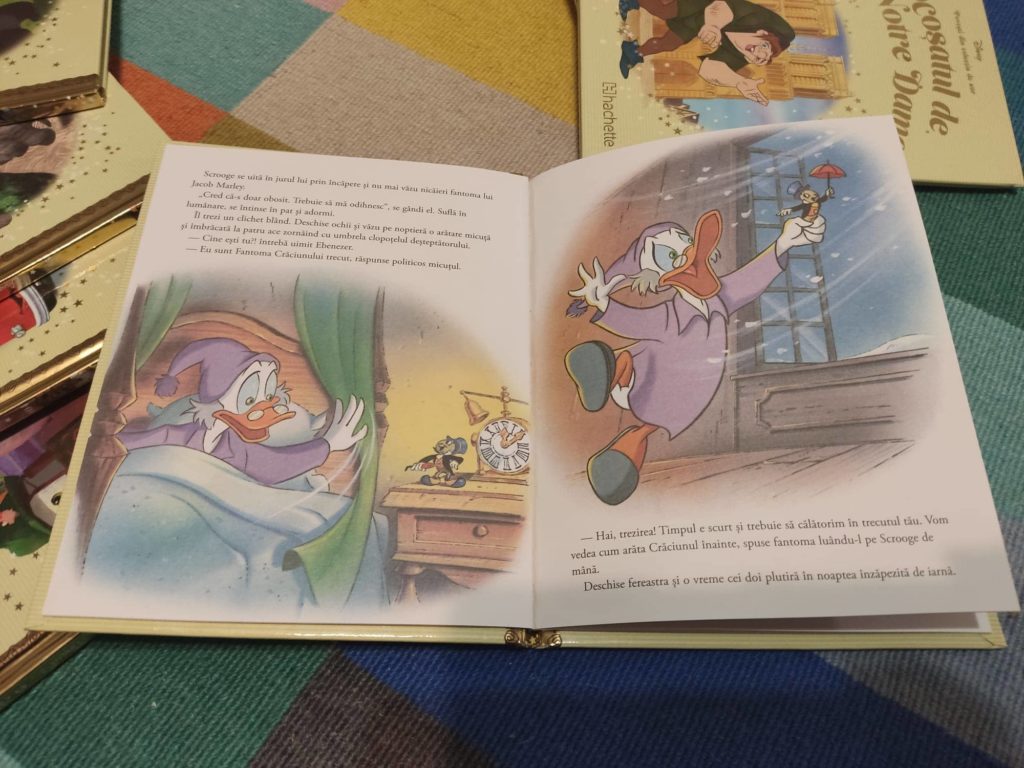 carti de citit pentru copii - exemplu carte disney hachette