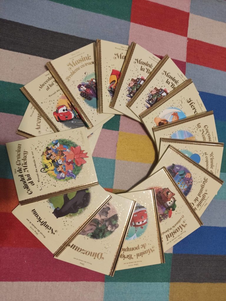 carti de citit pentru copii -  serie carti disney hachette